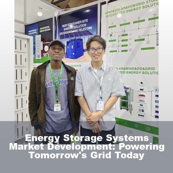 Energy Storage Systems Market Development: Powering Tomorrow's Grid Today